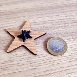 Iridescent Star Pin