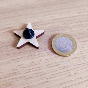 Small Rainbow Star Pin